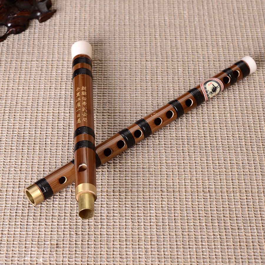 牧童精制初学笛子横笛乐器入门学生笛演奏二节苦竹笛成人零基础