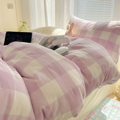 四件套百分百全棉ins少女心