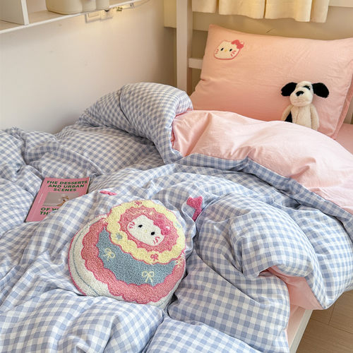 云朵棉四件套可爱卡通