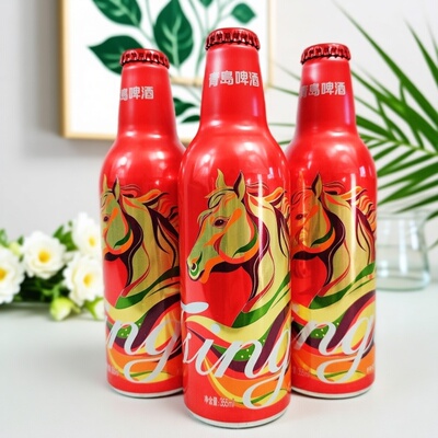青岛啤酒马年鸿运当头355ml铝瓶