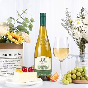 青岛华东干红葡萄酒佳美莎当妮干白葡萄酒华东庄园750ml/瓶送礼