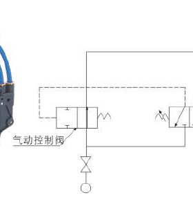 AIRBEST阿尔贝斯真空发生器气控阀气动开关APS-8真空开关大流量