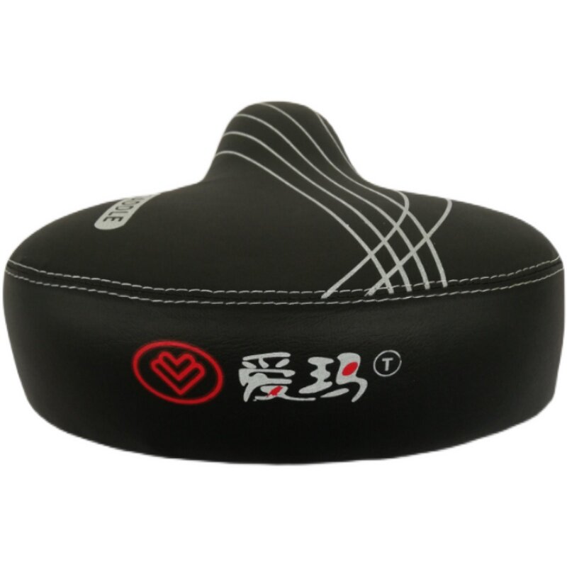 爱玛电动车座垫加厚钢铁版坐凳鞍座车座高弹柔软坐垫凳