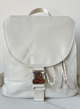 lulu同款包 Drawstring Bucket 女士带抽绳水桶背包双肩包书包10L