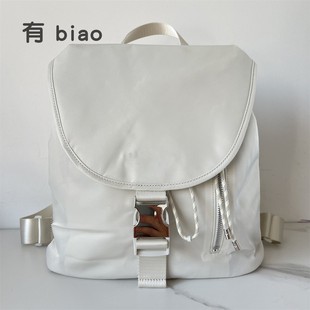 lulu同款包 Drawstring Bucket 女士带抽绳水桶背包双肩包书包10L