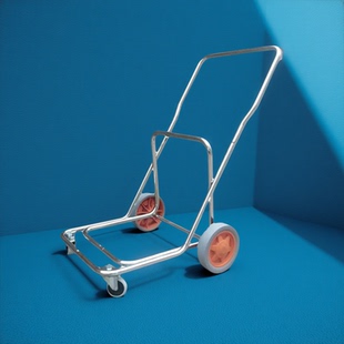 特洁V44T吸尘器吸水机架子泰华施清洁设备手推车水桶底不锈钢配件