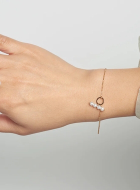 MINIBLOOM女珍珠气质手链可水洗