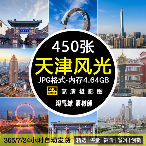高清JPG天津风景图片城市建筑之眼五大道瓷房子旅游景点摄影素材