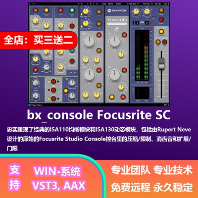 FocusriteSC通道条插件