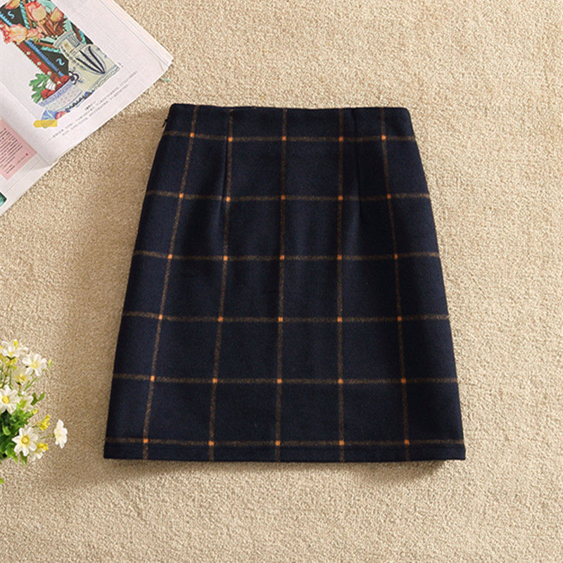 秋冬新款毛呢半身裙一步裙高腰a字包臀短裙大码小码裙子可定制,女装/女士精品,半身裙,淘宝优惠券,粉丝福利购,淘宝优惠卷