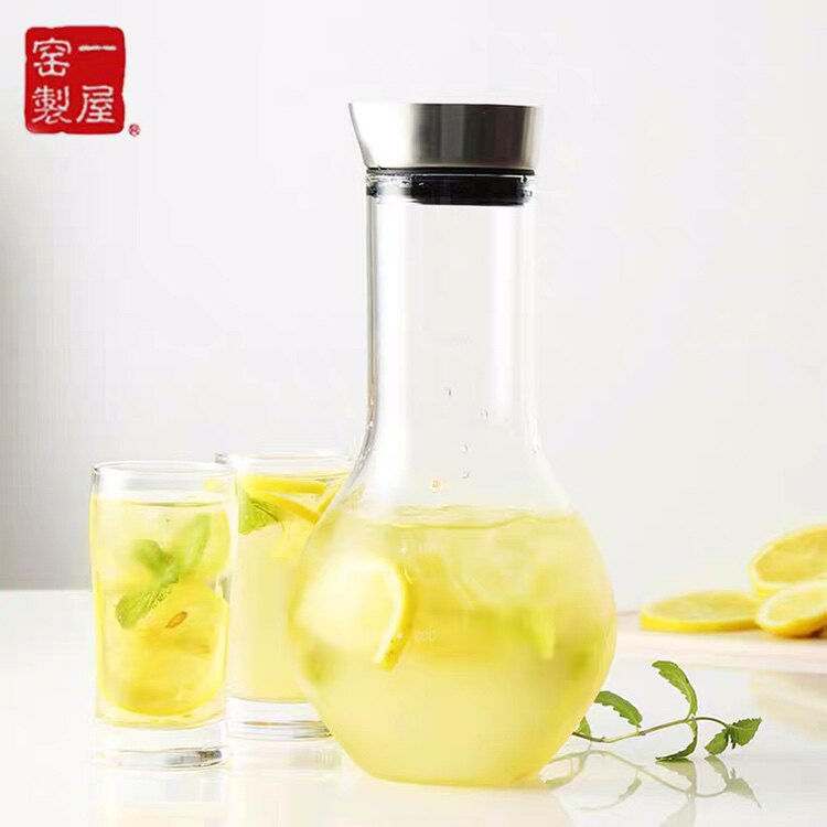 一屋窑高硼硅耐热加厚玻璃茶壶F冷水壶