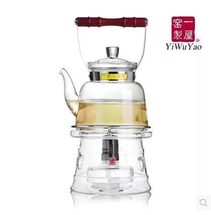 耐热玻璃茶具可直火提梁壶