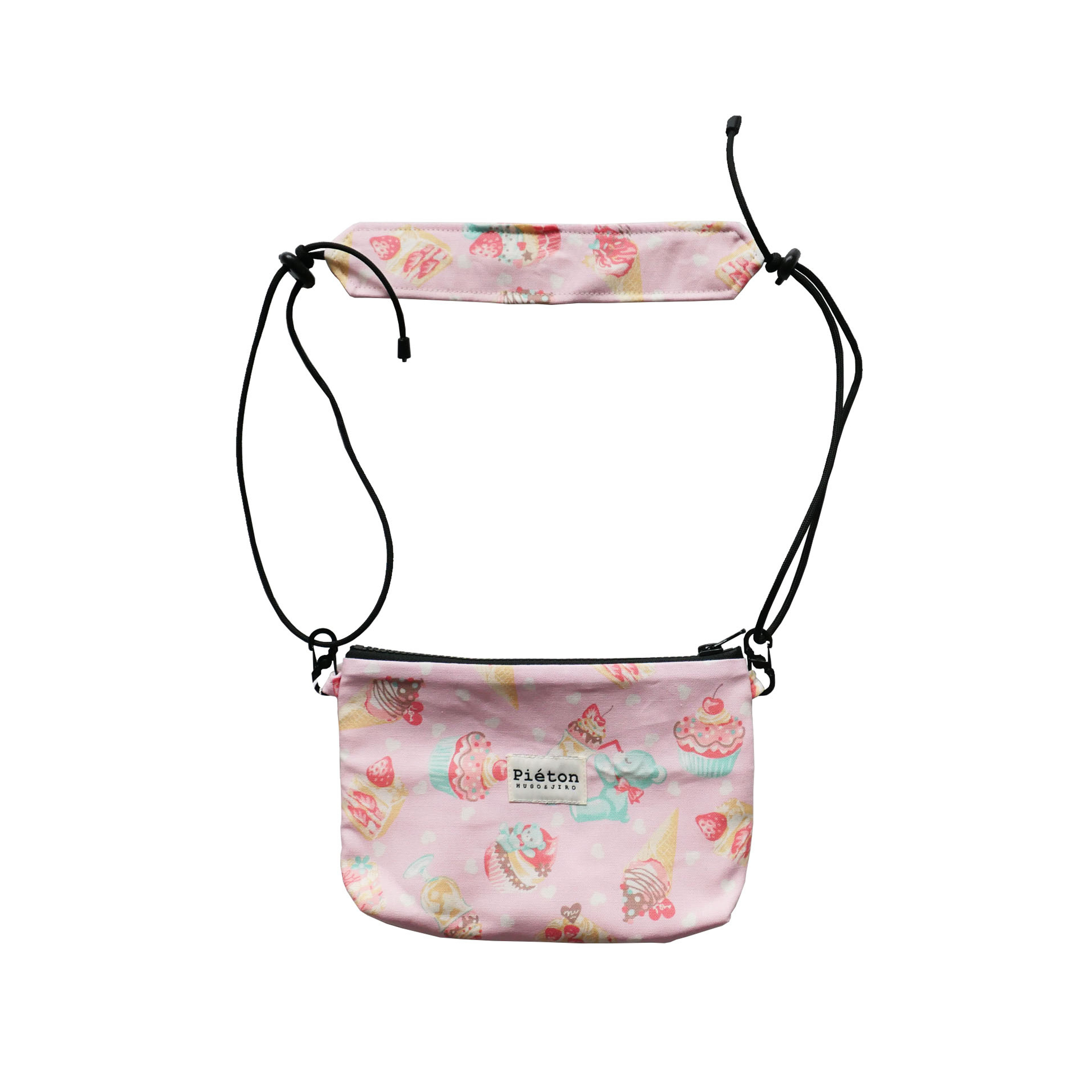 HUJI斜挎包印花小可爱斜挎包