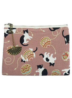 HUJI祤集Komon收纳包风の花猫猫合集