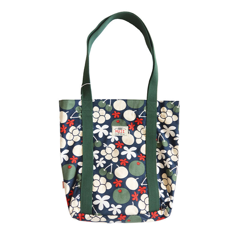 huji祤集厚款单肩包插画水果