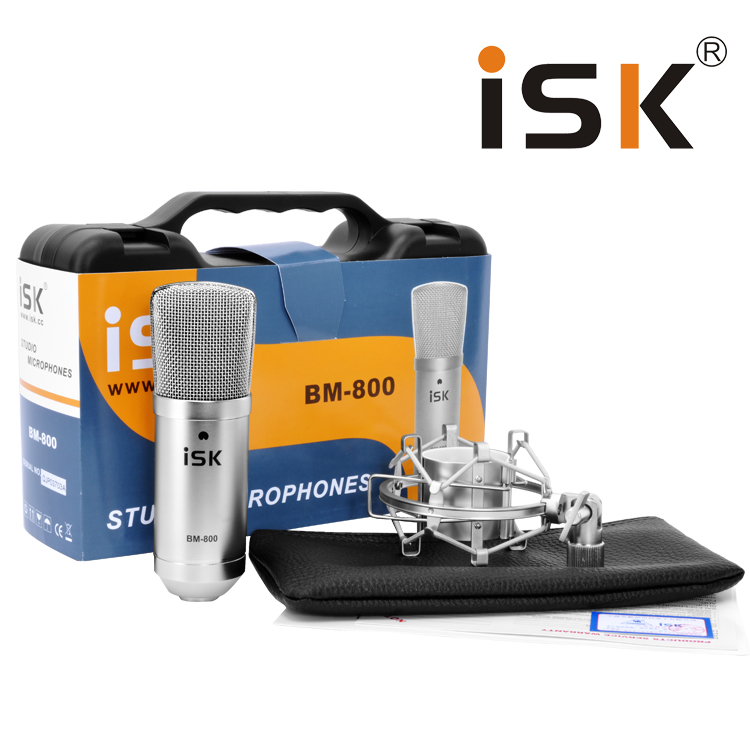 ISK BM-800 ´óÕñĤµçÈÝÂó¿Ë·ç ÍøÂçK¸è¼ÒôÅïÖ÷²¥isk»°Í²Éù¿¨Ì××°