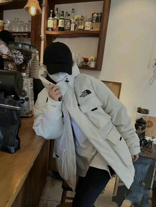 直播间专拍链接 代购美版羽绒服 700蓬 白色折扣品牌