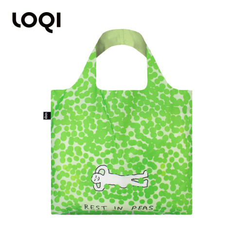 LOQI豌豆时尚环保购物袋轻便折叠