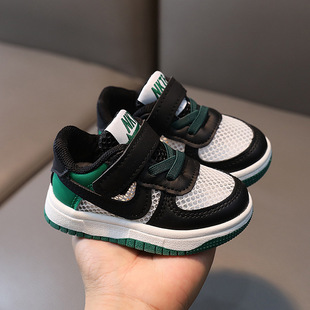 夏季宝宝软底学步鞋透气网面男童婴儿鞋子1一2-3岁女宝网鞋儿童鞋