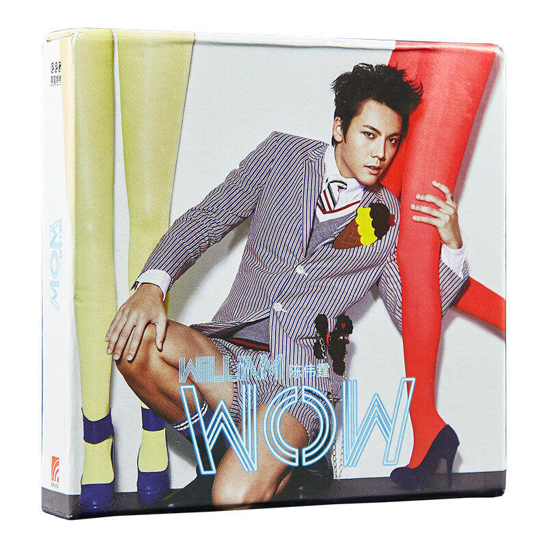原装正版 陈伟霆《WOW》第五张个人专辑 CD随碟附送写真拼图卡片