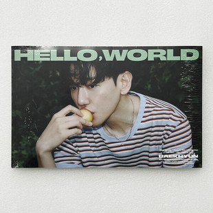 专辑 World 边伯贤专辑solo4 Hello CD唱片周边 迷你4辑 正版