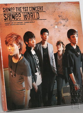 正版唱片 SHINee The 1st Live Album World演唱会实况LIVE专辑CD