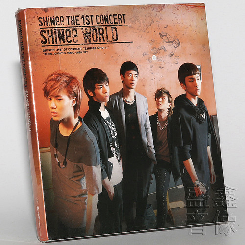 正版唱片 SHINee The 1st Live Album World演唱会实况LIVE专辑CD