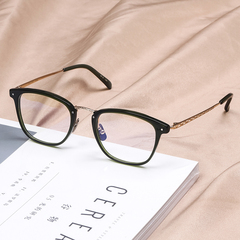 日本中金款眼镜框男女近视纯钛YELLOWS PLUS NEAl镜架加宽大号 轻