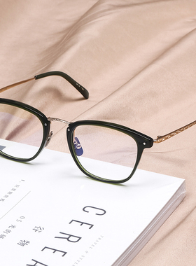 日本中金款眼镜框男女近视纯钛YELLOWS PLUS NEAl镜架加宽大号 轻