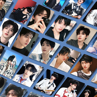 55张朱志鑫小卡tf家族三代周边新款写真拍立得盒装专辑高颜lomo卡