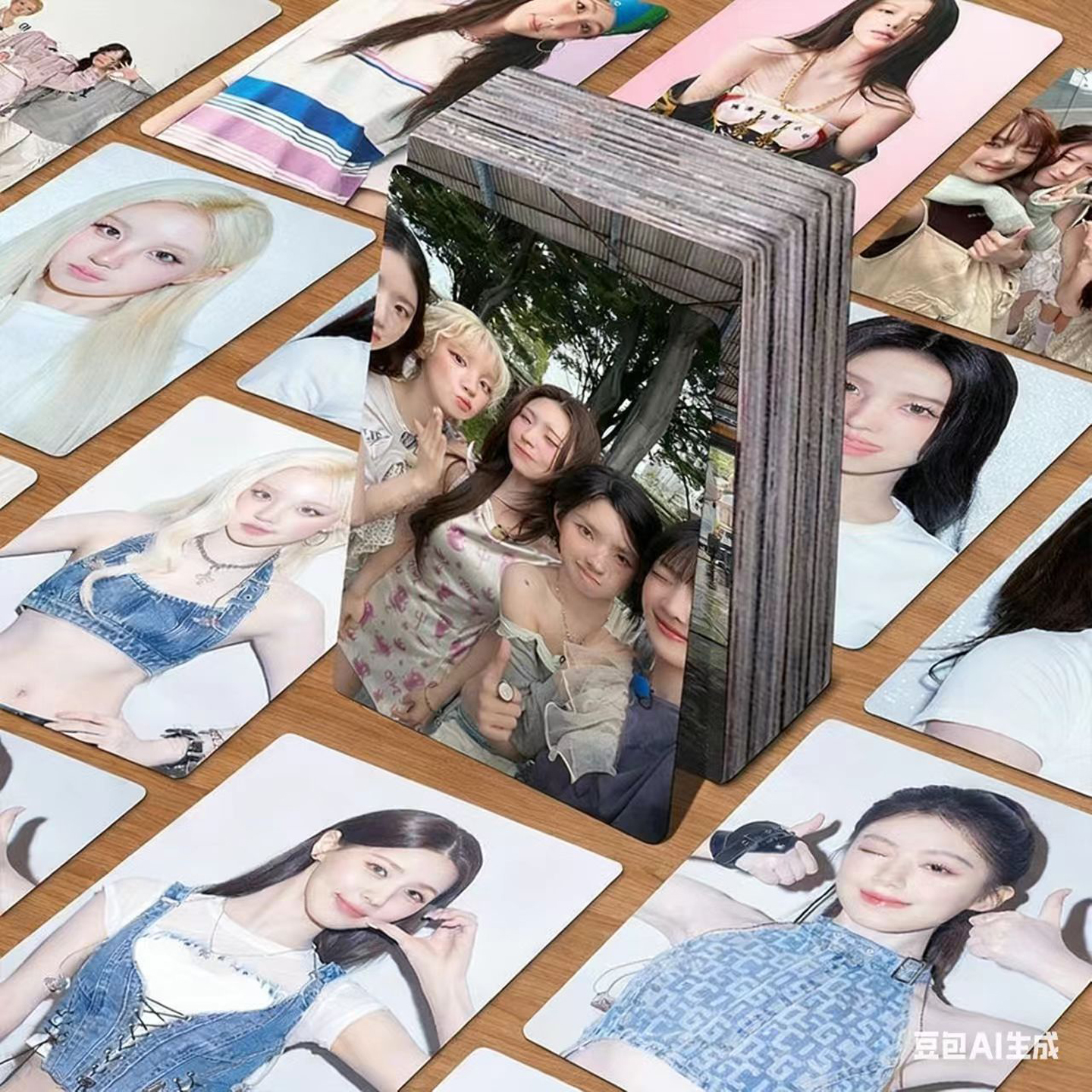 gidle小卡韩国女团全员合照写真