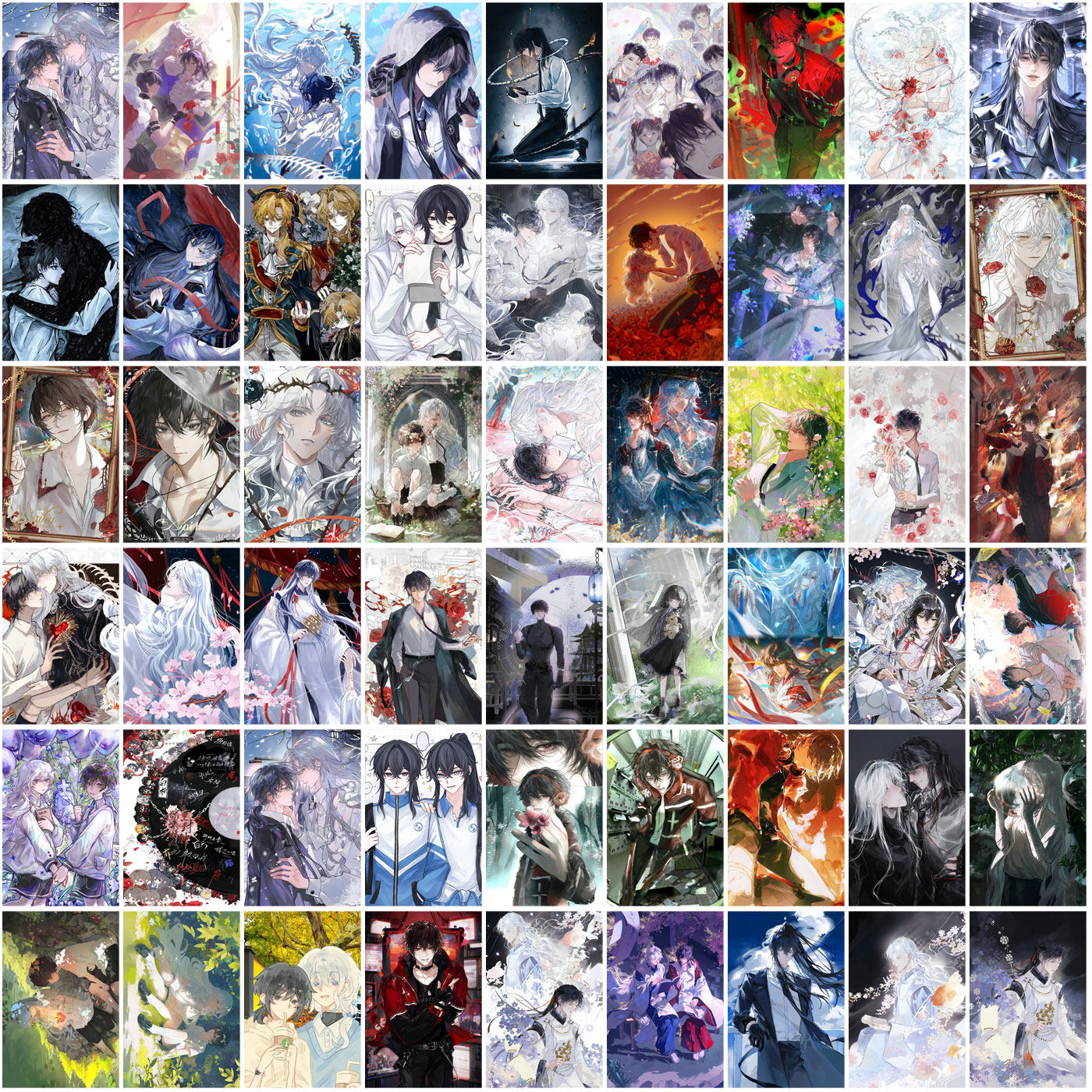 55张我在惊悚游戏里封神亮面小卡