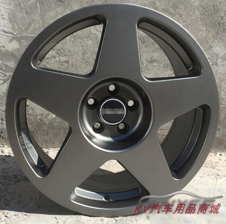 适用于飞度高尔夫4/5/6/7/奥迪A1/A3/嘉年华52五角星改装轮毂17寸