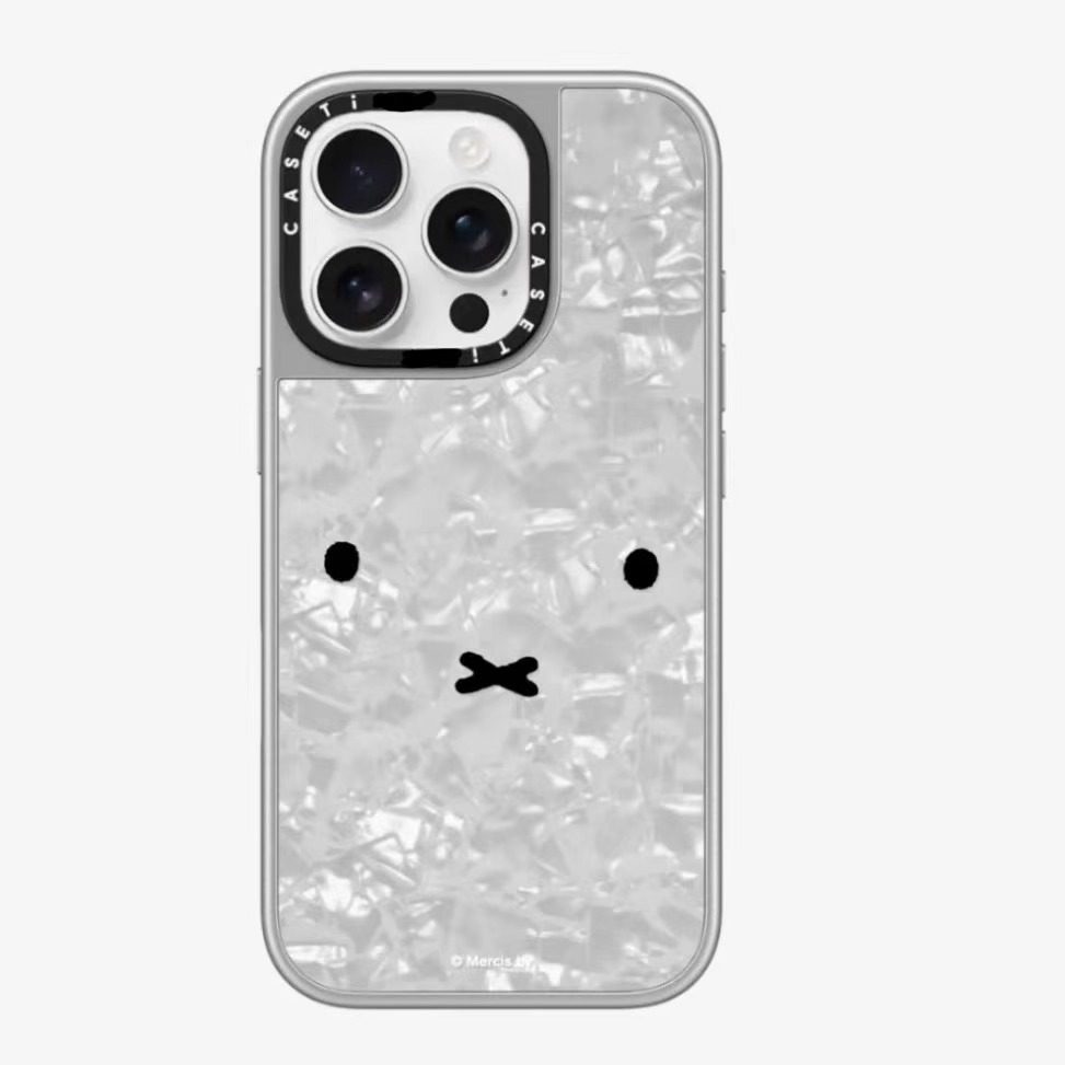 CASE联名艺术家米菲兔MIFFY适用17promax手机壳iPhone16pro苹果15plus贝壳MagSafe磁吸14p可爱C家贝母13简约,3C数码配件,手机保护套/壳,淘宝优惠券,粉丝福利购,淘宝优惠卷