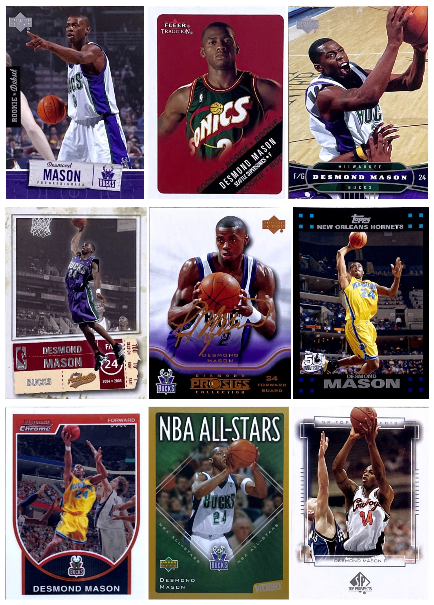 NBA正版戴斯蒙德梅森球星卡