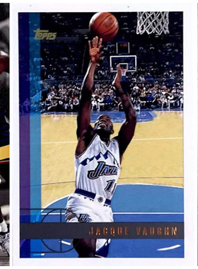 【iR】NBA球星卡 Topps Fleer 雅克 沃恩 Jacque Vaughn 普特卡