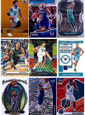 【iR】正版NBA球星卡 Panini 迈尔斯 布里奇斯 Miles Bridges黄蜂