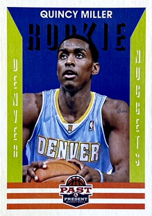 【iR】NBA球星卡 Panini 昆西 米勒 Quincy Miller 普特 新秀卡