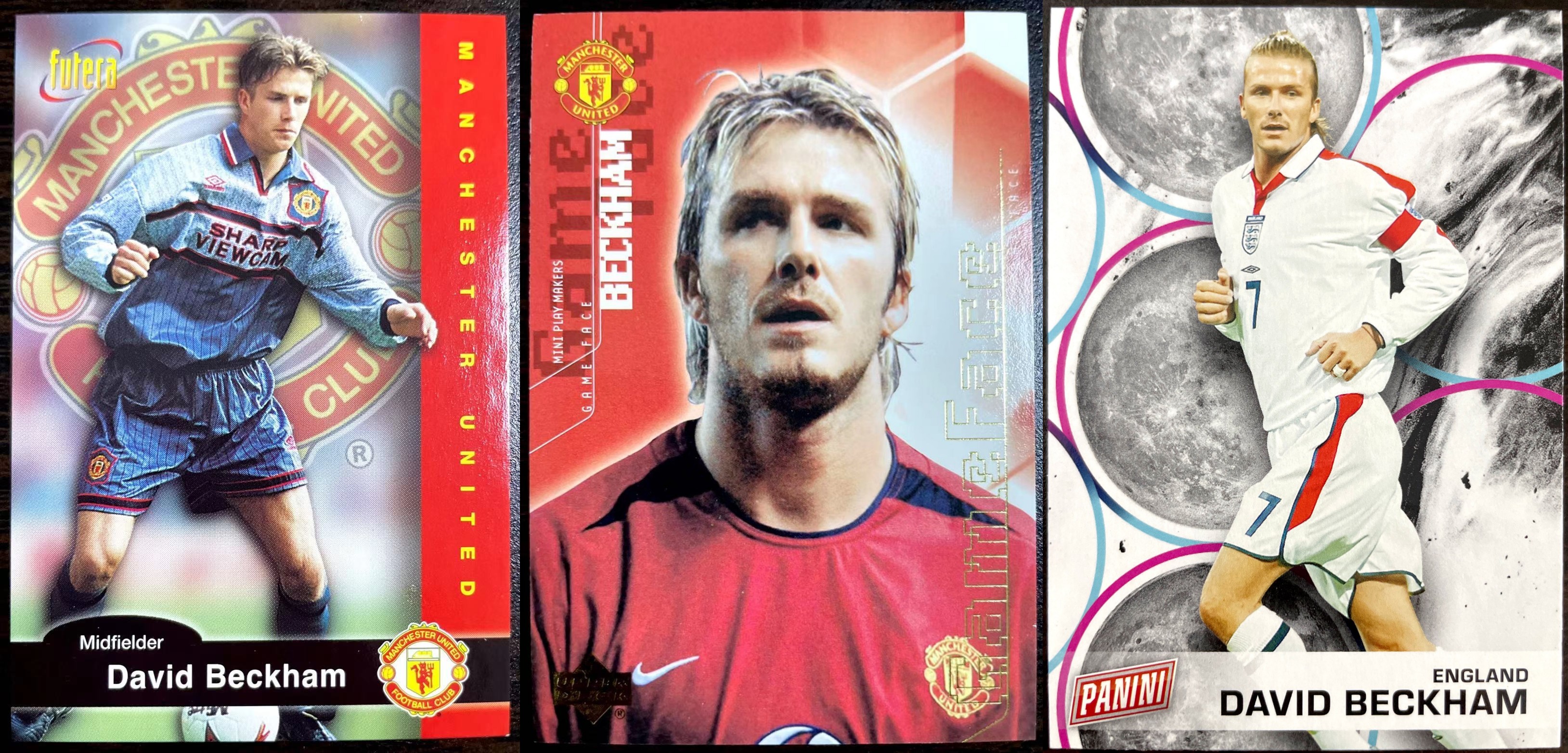 大卫贝克汉姆正版足球球星卡