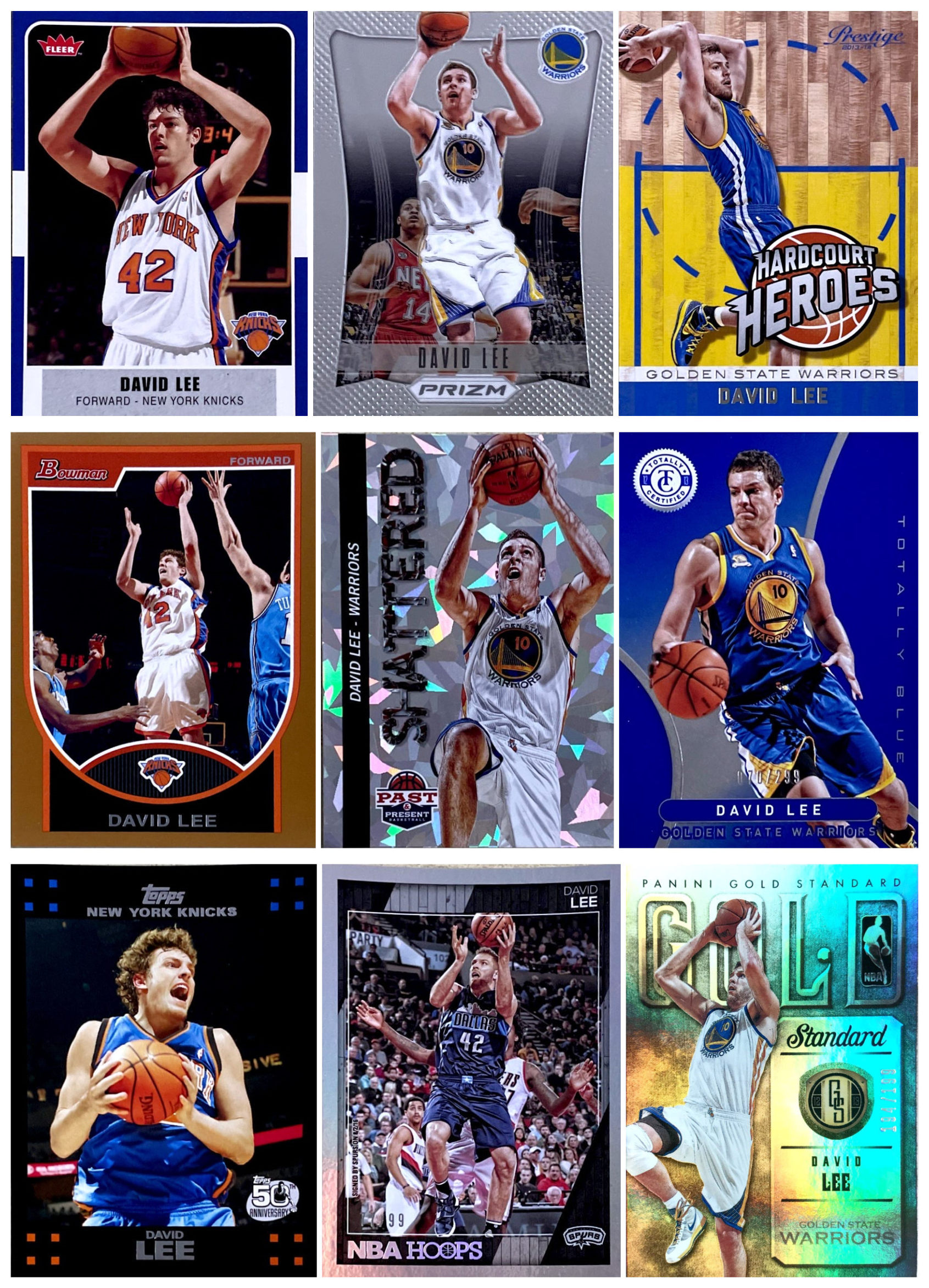 经典球星卡NBA大卫李正版