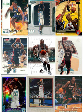【iR】NBA球星卡 Topps UD 贾马尔 马什本 Jamal Mashburn 普特卡
