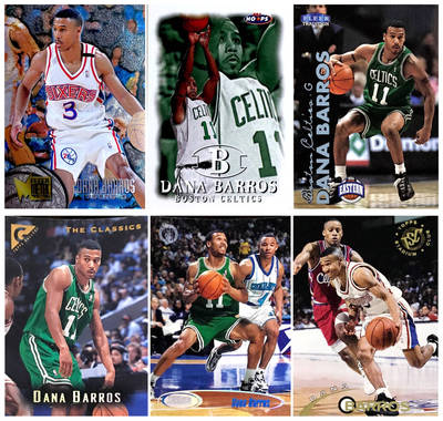 【iR】正版NBA球星卡 Topps Fleer 达纳 巴洛斯 Dana Barros