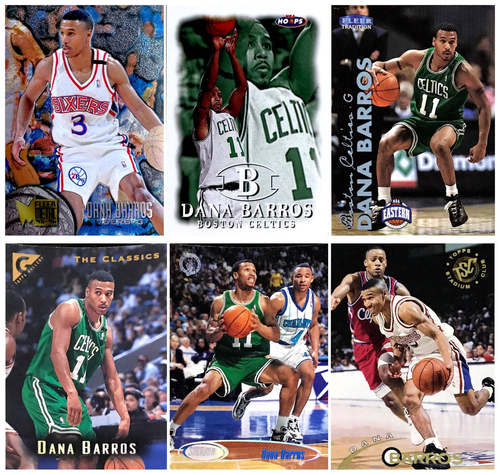 【iR】正版NBA球星卡 Topps Fleer 达纳 巴洛斯 Dana Barros