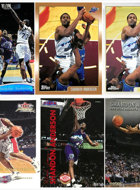 【iR】NBA球星卡 Topps UD 山顿 安德森 Shandon Anderson 普特卡