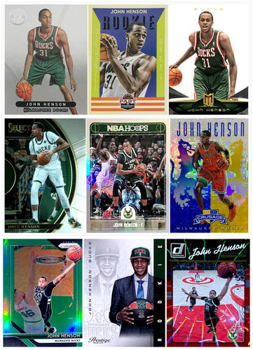 NBA正版约翰亨森Panini球星卡