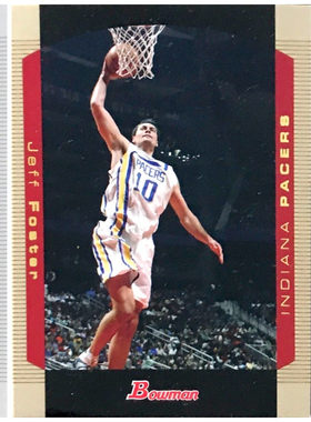 【iR】NBA球星卡 Panini Topps 杰夫 福斯特 Jeff Foster 普特卡