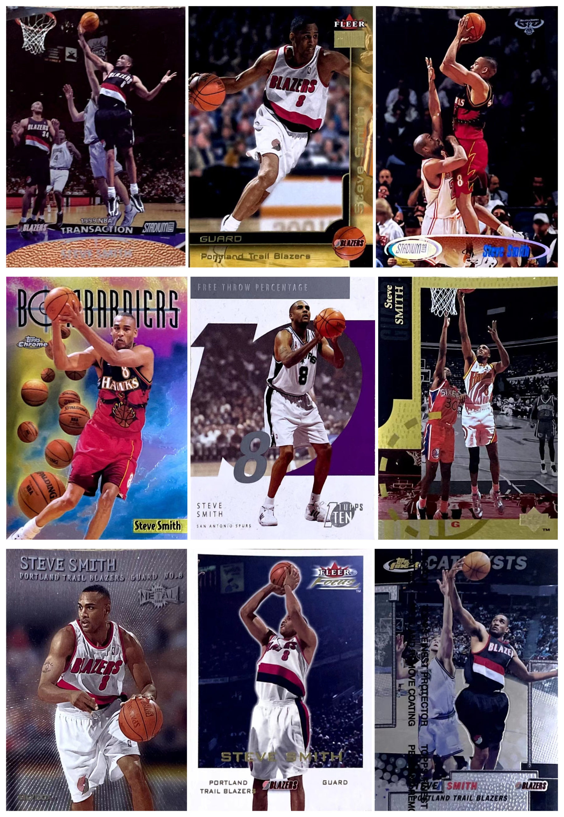 NBA正版史蒂夫史密斯经典球星卡