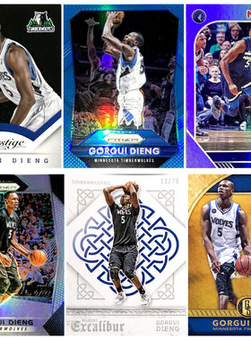 【iR】NBA球星卡 Panini 戈尔吉 迪昂 Gorgui Dieng 限量折射普特