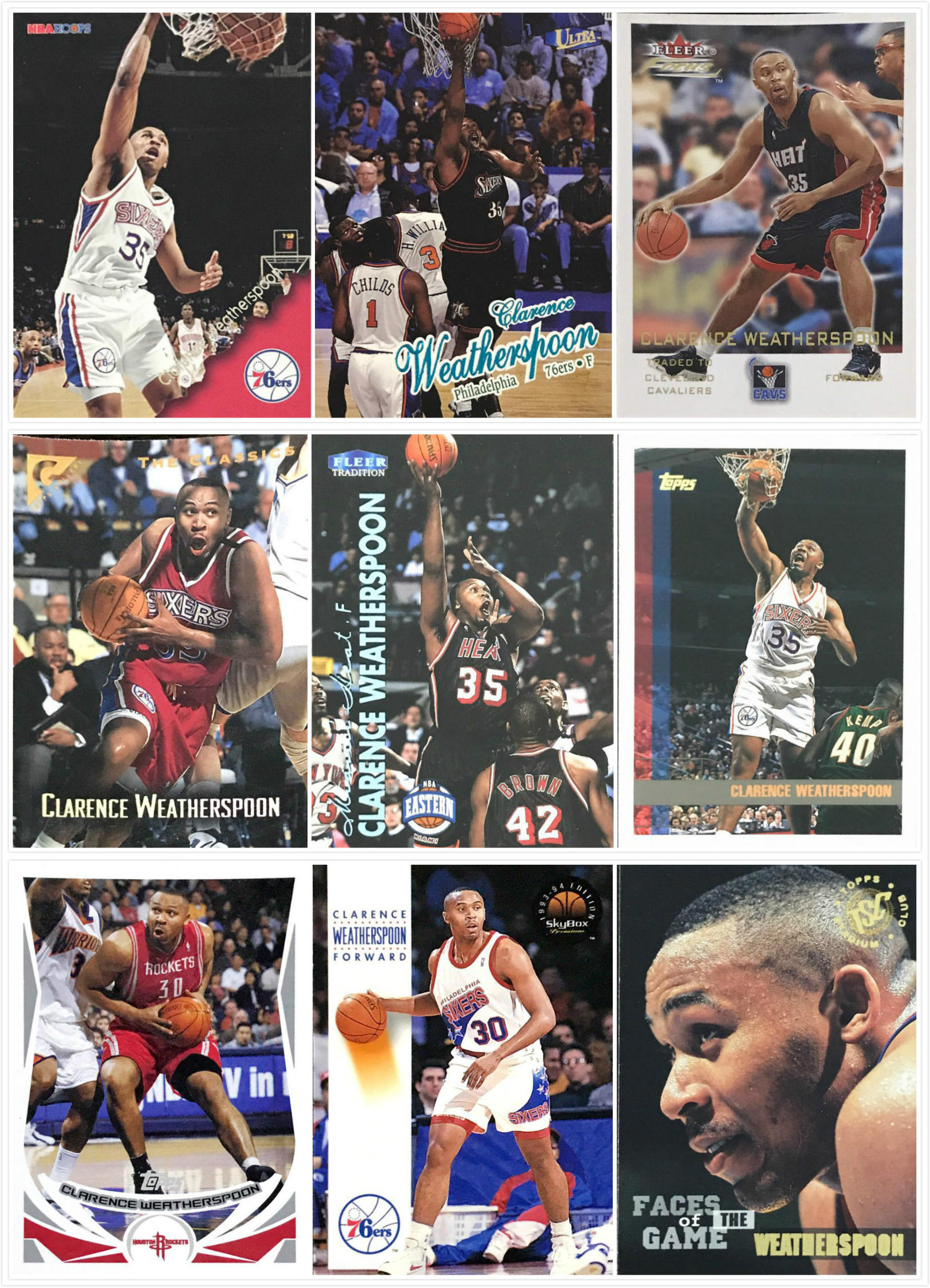 NBA正版韦瑟斯庞经典球星卡