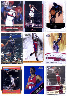 NBA正版达柳斯迈尔斯经典球星卡